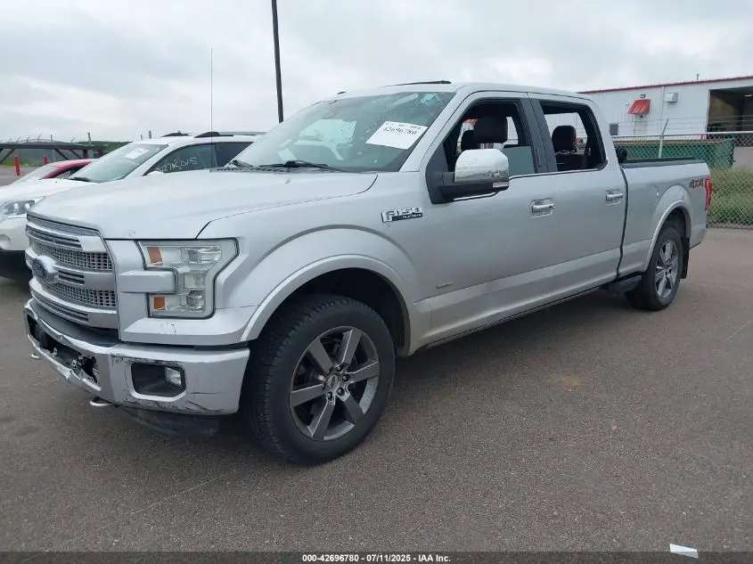 2015 FORD F-150 PLATINUM