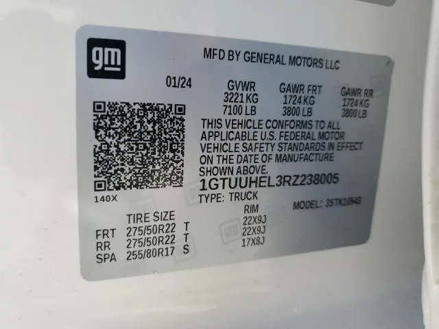 2024 GMC SIERRA K1500 DENALI ULTIMATE  