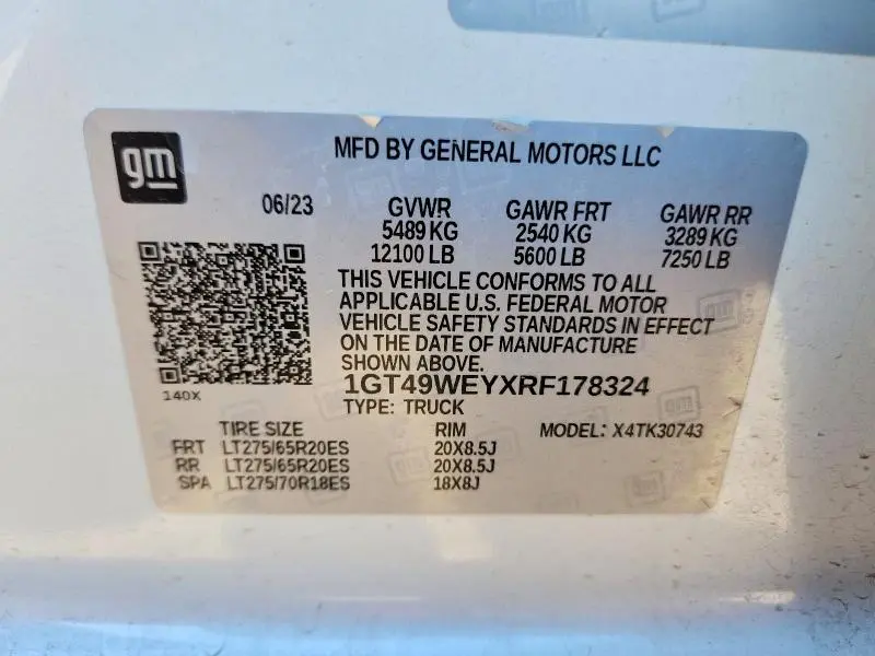 2024 GMC SIERRA K3500 DENALI  