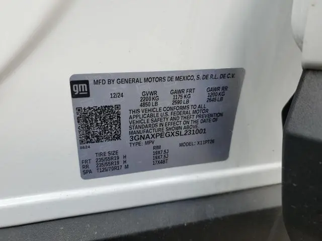 2025 CHEVROLET EQUINOX LT  