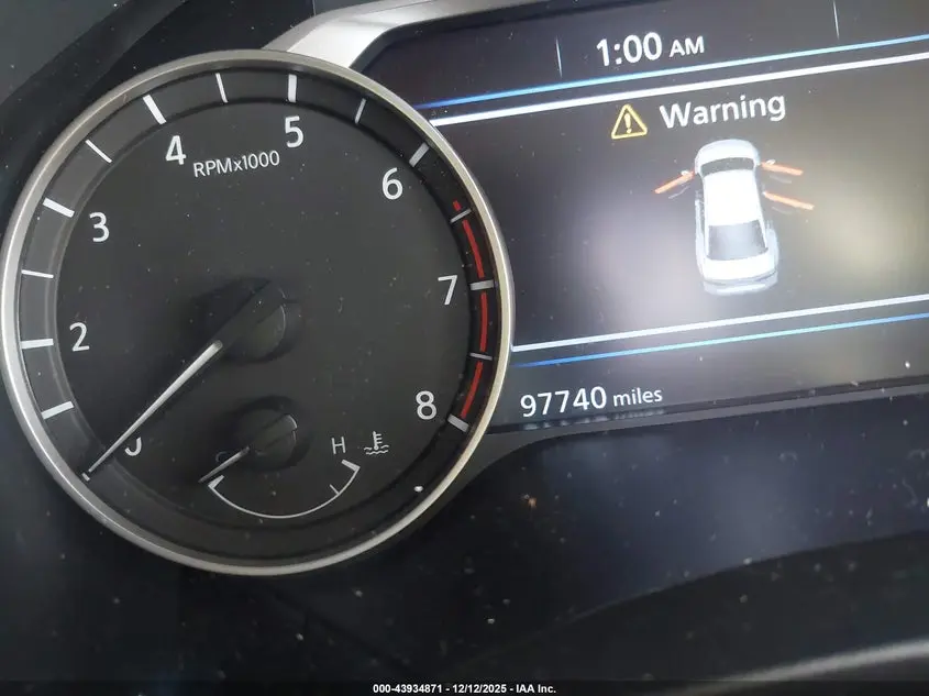 2019 NISSAN ALTIMA 2.5 SV