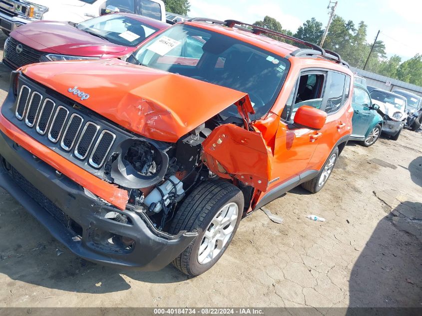 2017 JEEP RENEGADE LATITUDE FWD