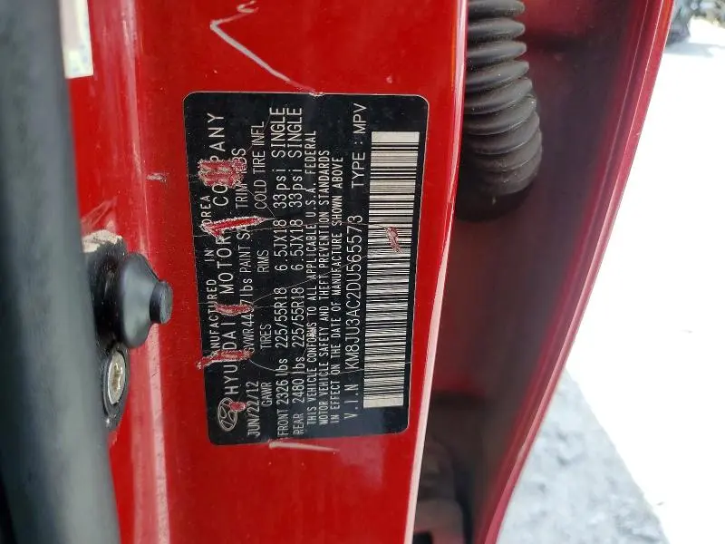 2013 HYUNDAI TUCSON LIMITED  