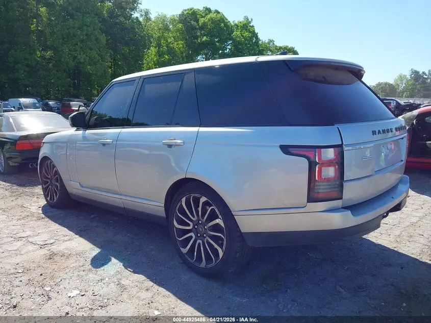 2017 LAND ROVER RANGE ROVER 5.0L V8 SUPERCHARGED