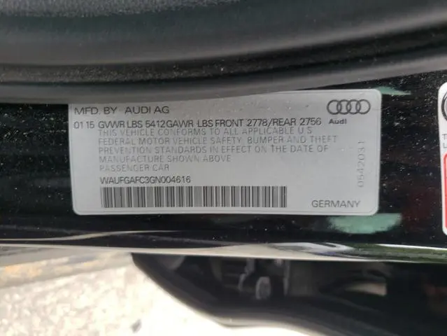2016 AUDI A6 PREMIUM PLUS  