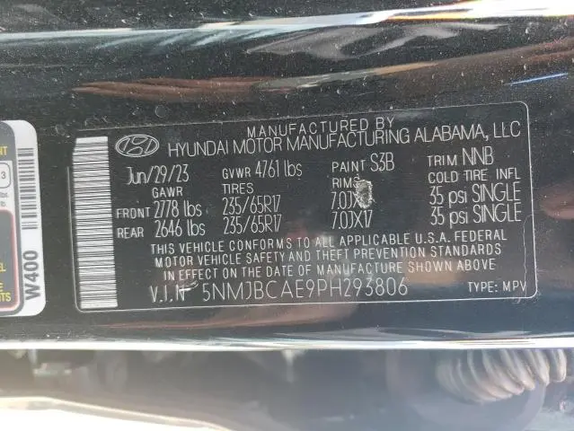 2023 HYUNDAI TUCSON SEL  