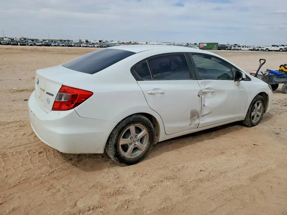 2012 HONDA CIVIC NATURAL GAS  