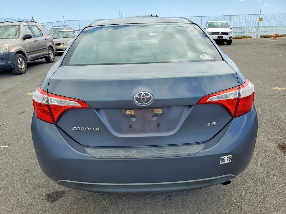 2016 TOYOTA COROLLA LE  