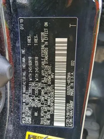 2019 TOYOTA HIGHLANDER LE  