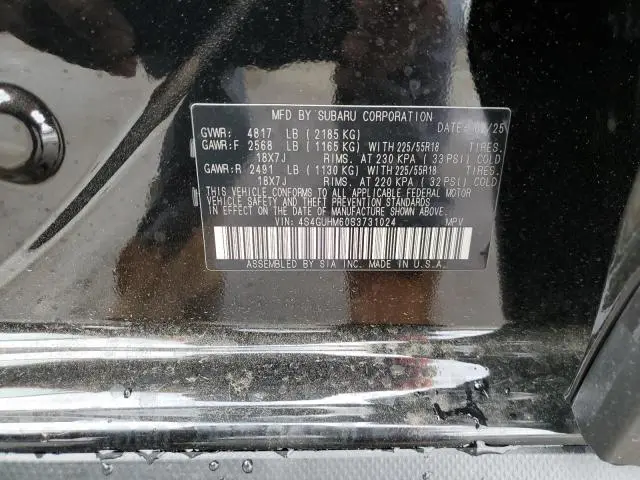 2025 SUBARU CROSSTREK LIMITED