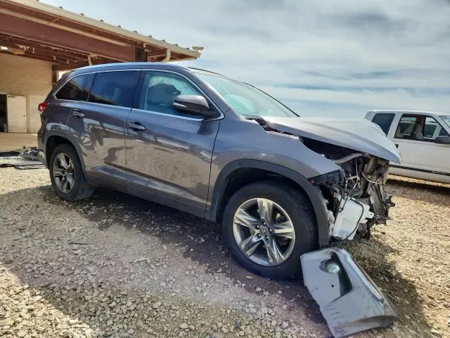 2017 TOYOTA HIGHLANDER LIMITED  