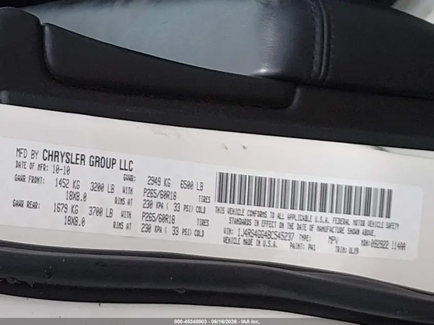 2011 JEEP GRAND CHEROKEE LAREDO