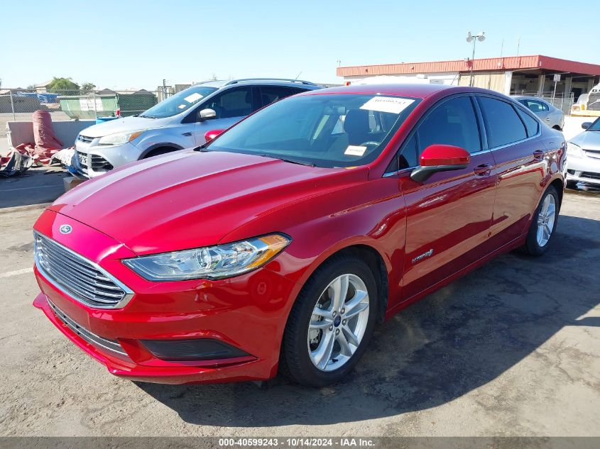 2018 FORD FUSION HYBRID SE