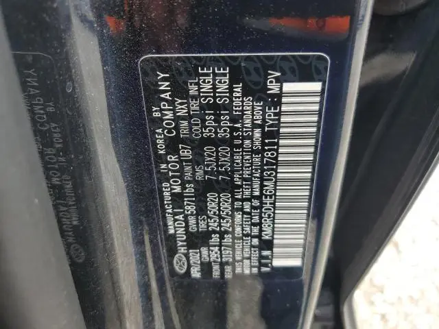2021 HYUNDAI PALISADE LIMITED  