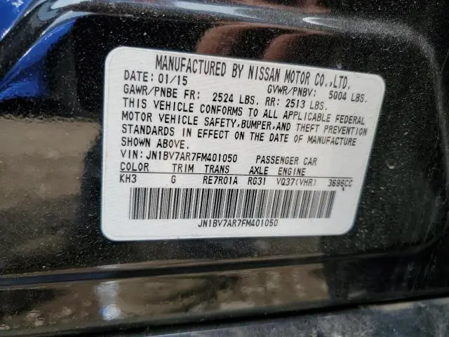 2015 INFINITI Q50 BASE  