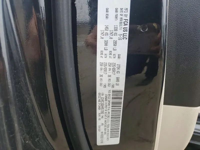 2017 CHRYSLER PACIFICA TOURING L  