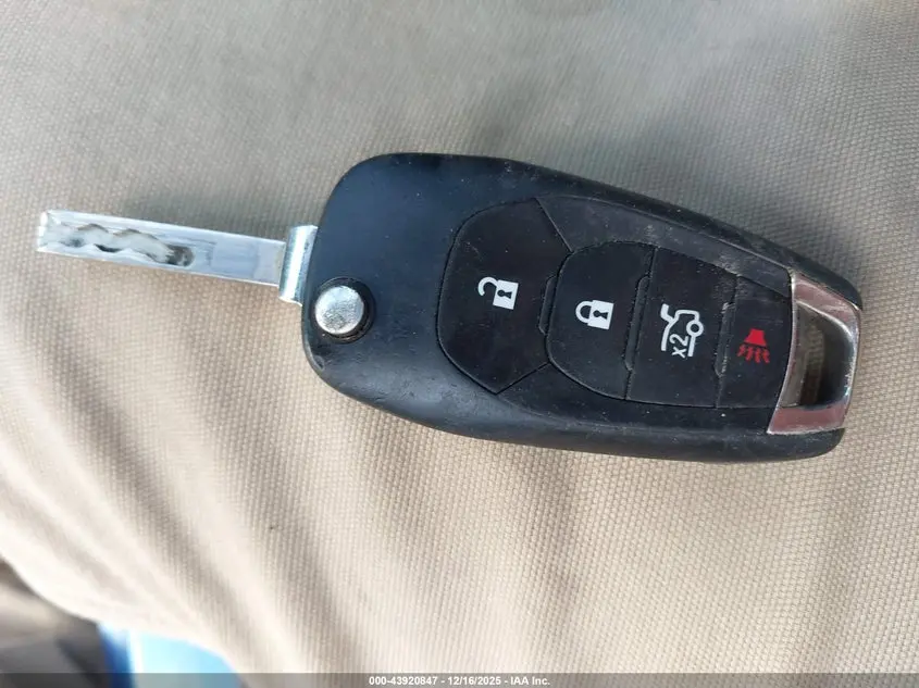 2017 CHEVROLET CRUZE LT MANUAL