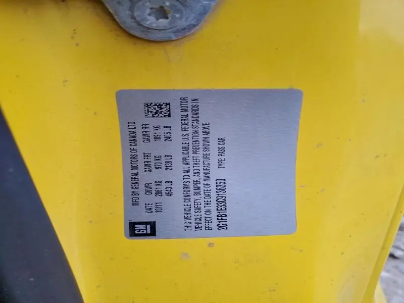 2012 CHEVROLET CAMARO LT  