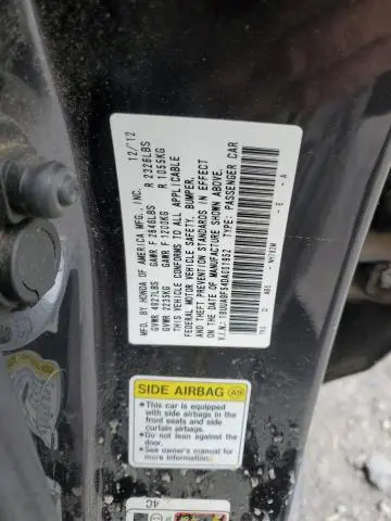2013 ACURA TL TECH  