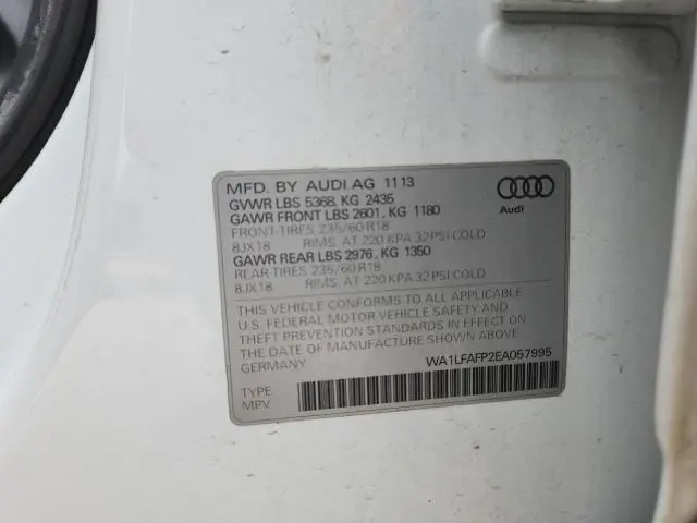 2014 AUDI Q5 PREMIUM PLUS