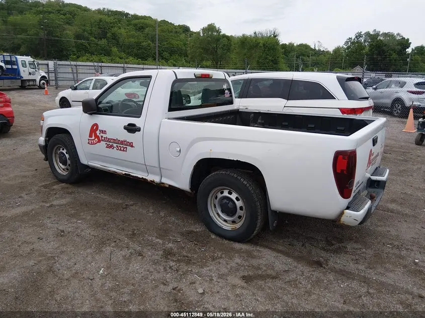 2012 CHEVROLET COLORADO WORK TRUCK
