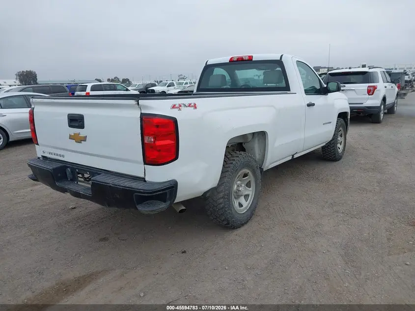 2016 CHEVROLET SILVERADO 1500 WORK TRUCK