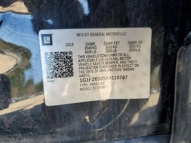 2019 CHEVROLET BOLT EV PREMIER  