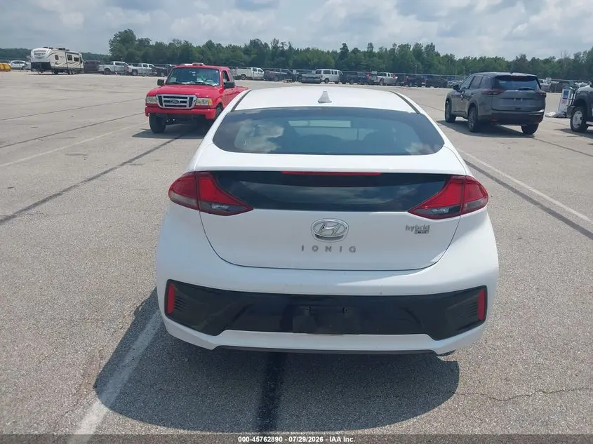 2018 HYUNDAI IONIQ HYBRID BLUE