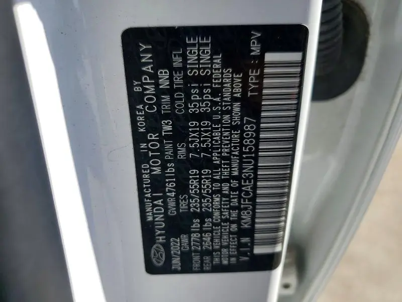 2022 HYUNDAI TUCSON N LINE  