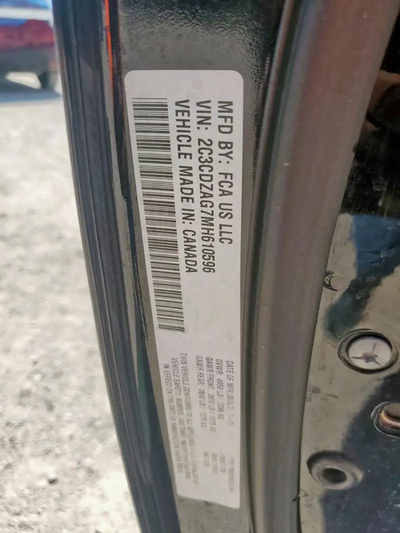 2021 DODGE CHALLENGER SXT  