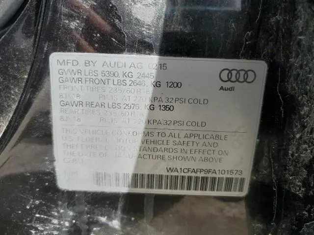 2015 AUDI Q5 PREMIUM  