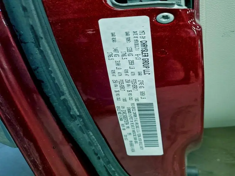 2013 CHRYSLER TOWN & COUNTRY TOURING  