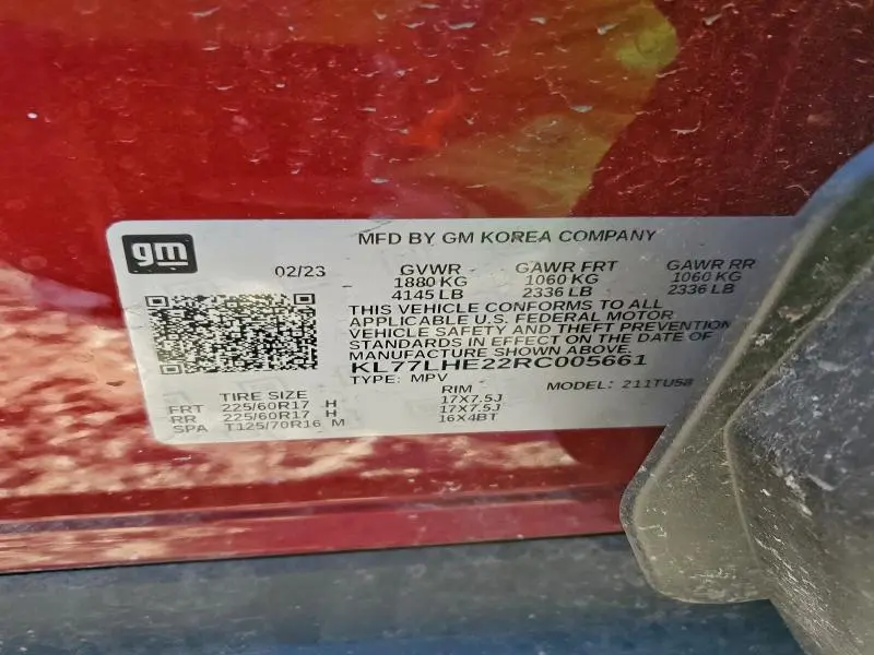 2024 CHEVROLET TRAX 1LT  