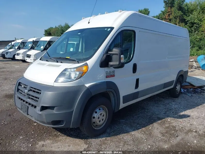 2017 RAM PROMASTER 2500 HIGH ROOF 159 WB