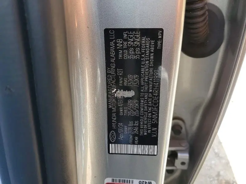 2024 HYUNDAI TUCSON SEL  