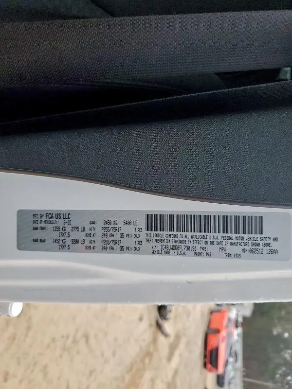 2015 JEEP WRANGLER UNLIMITED SPORT  