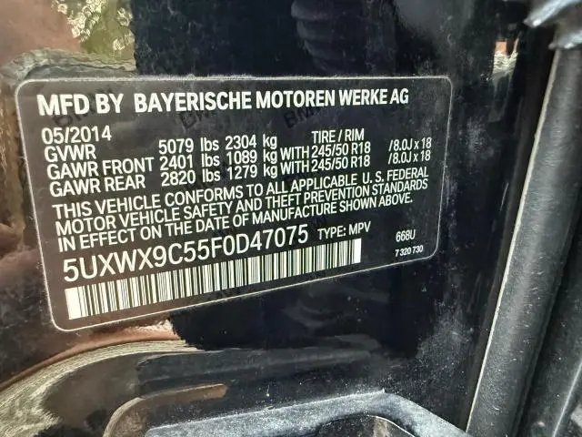 2015 BMW X3 XDRIVE28I  