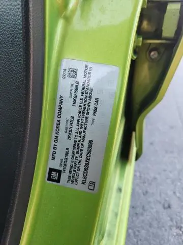 2014 CHEVROLET SPARK 1LT  