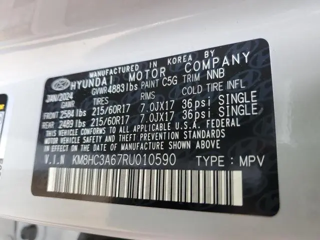 2024 HYUNDAI KONA SEL  