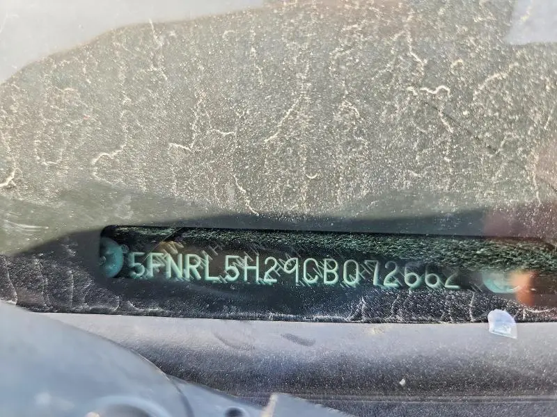 2012 HONDA ODYSSEY LX  
