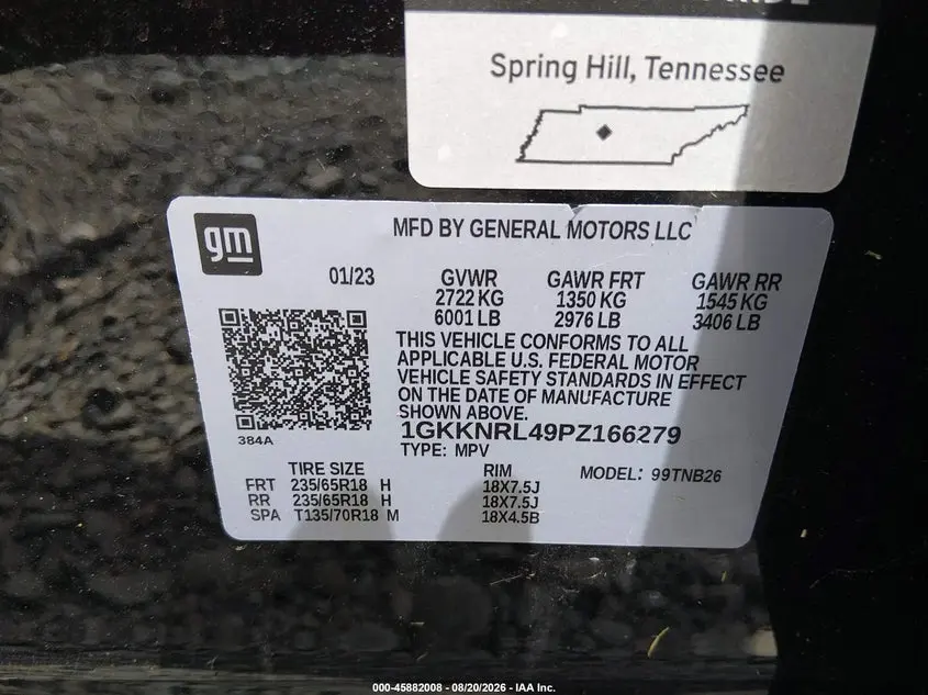 2023 GMC ACADIA AWD SLE