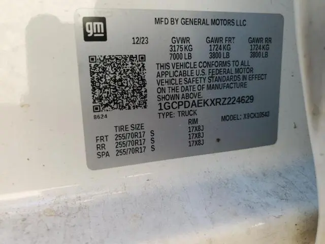 2024 CHEVROLET SILVERADO K1500  