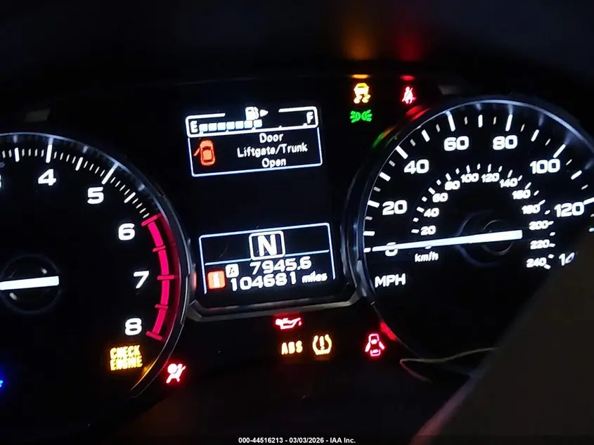 2018 SUBARU FORESTER 2.5I LIMITED