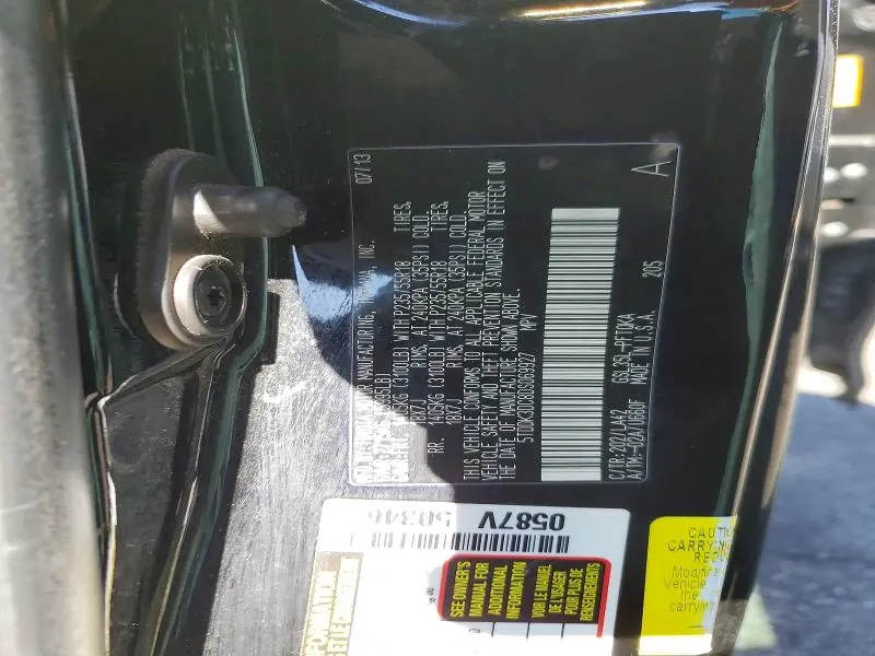 2013 TOYOTA SIENNA LIMITED 7-PASSENGER  