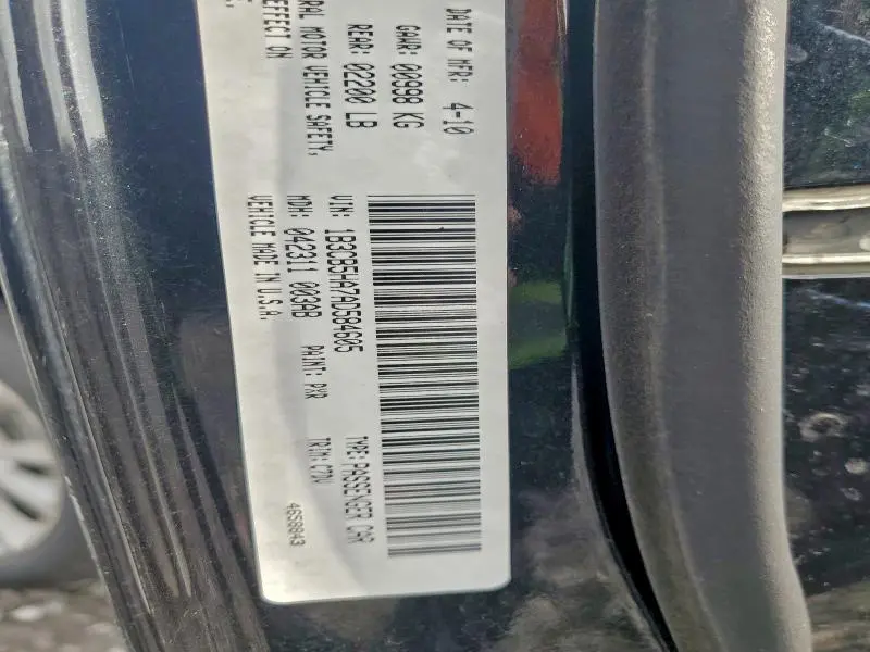 2010 DODGE CALIBER HEAT  