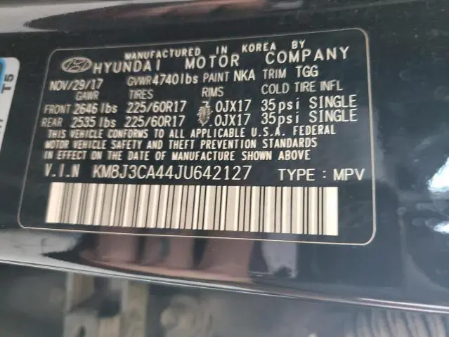 2018 HYUNDAI TUCSON SEL