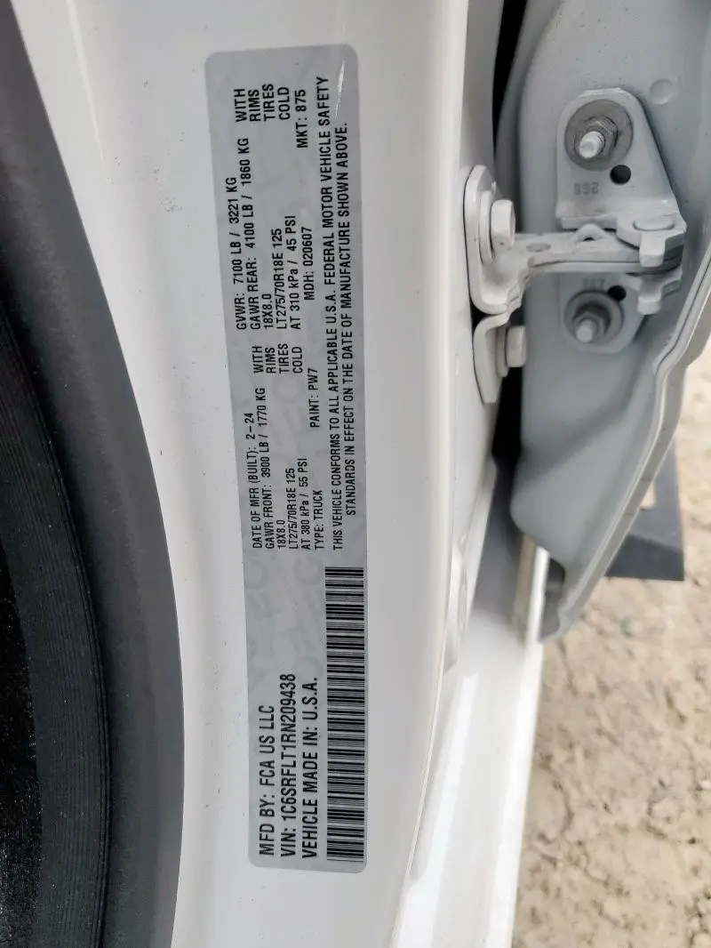 2024 RAM 1500 REBEL  