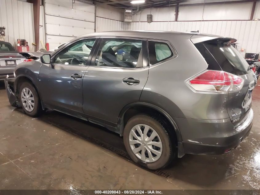 2016 NISSAN ROGUE S