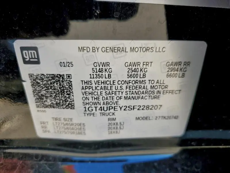 2025 GMC SIERRA K2500 AT4  