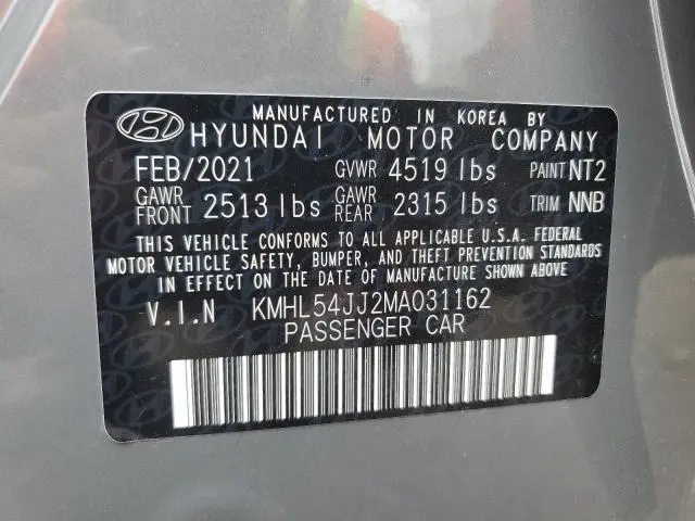 2021 HYUNDAI SONATA HYBRID